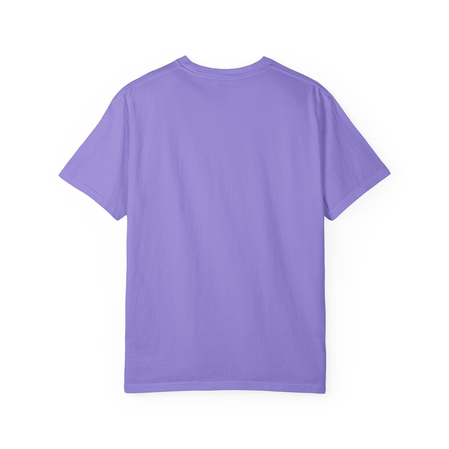 Christian Graphic T-Shirt — "Big Jesus Fan" Pink Text on Red Stripe Tee