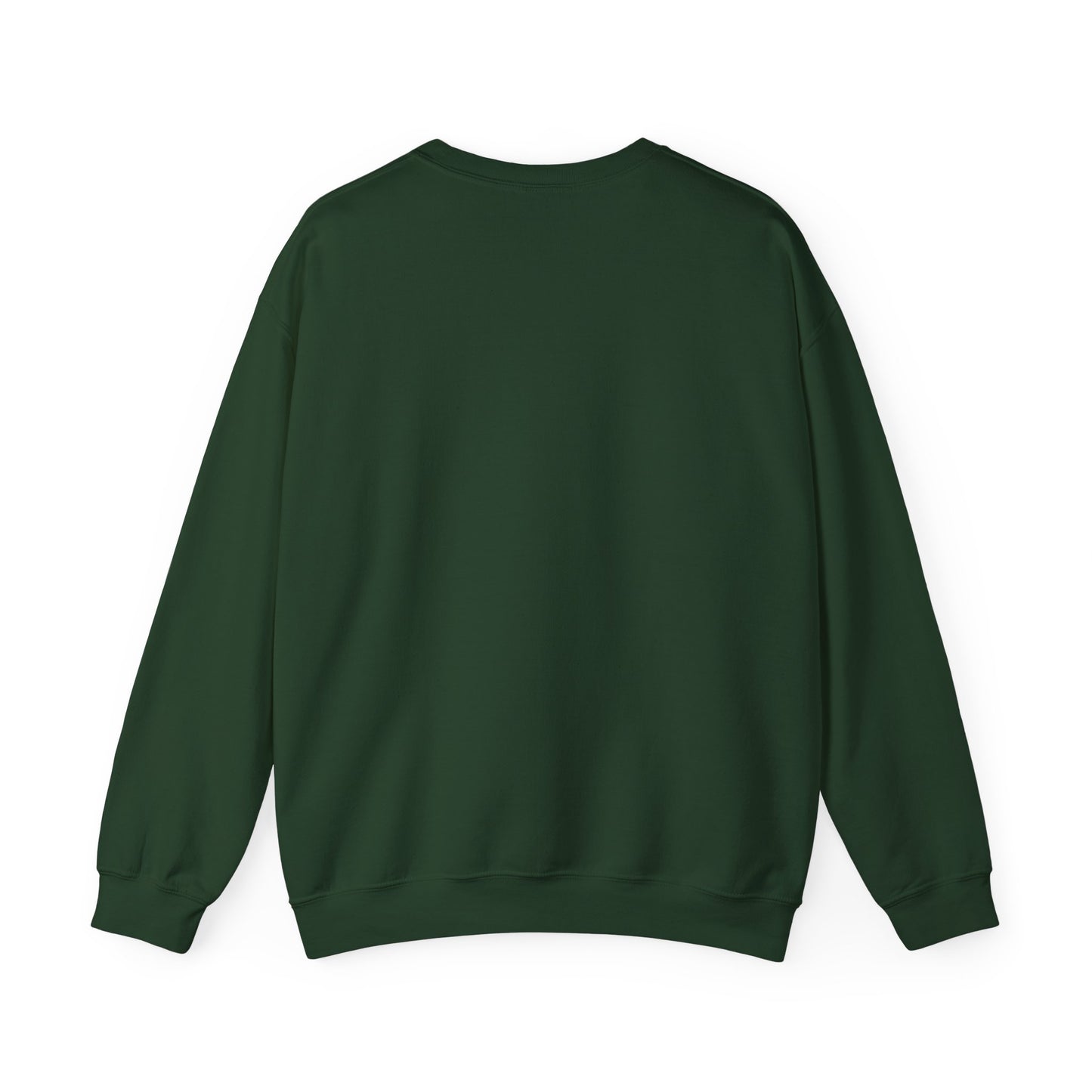 God Is Good Crewneck Sweatshirt — Colorful Patchwork Christian Graphic