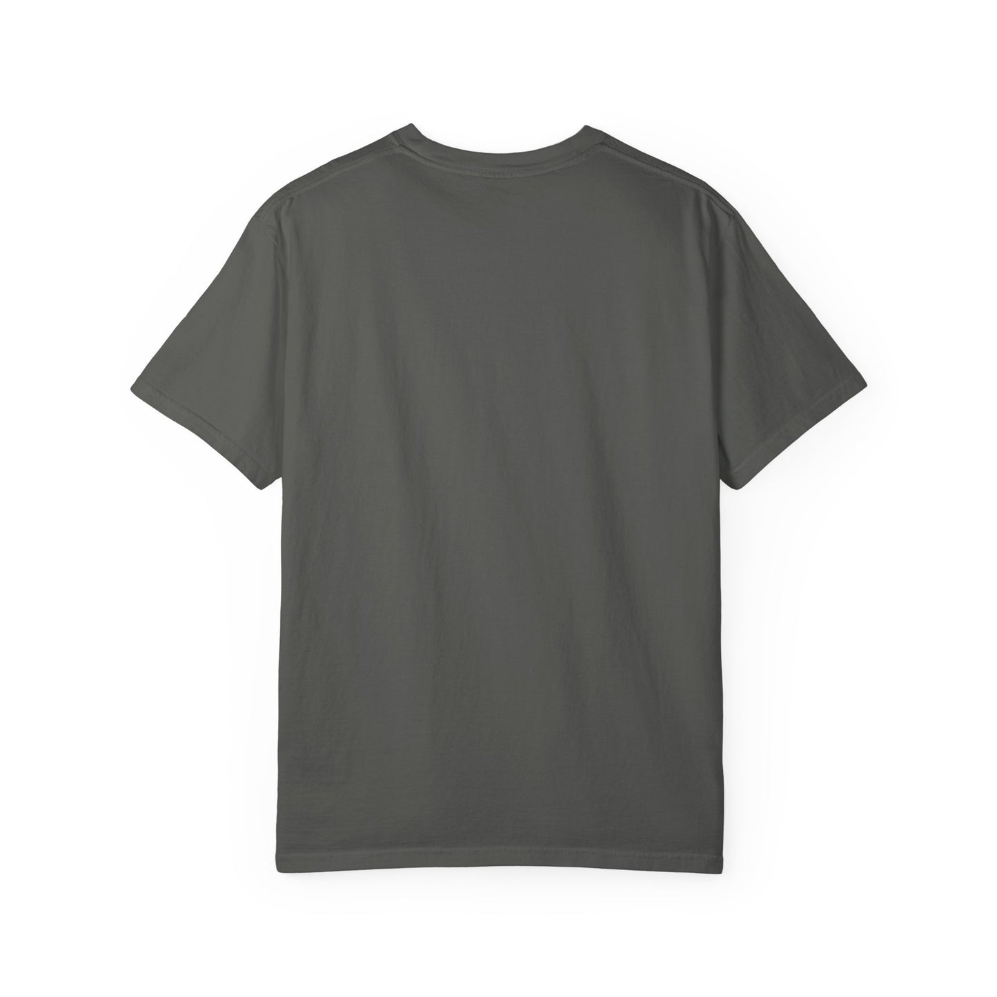 Christian Graphic T-Shirt — "Big Jesus Fan" Pink Text on Red Stripe Tee